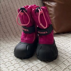Toddler girls Size 8 Sorel Winter boots